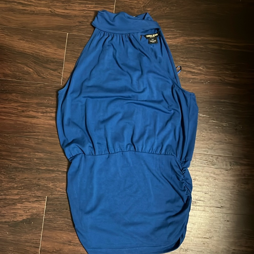 Open back turtleneck